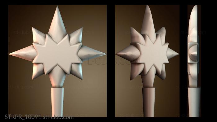 Статуэтки упрощенные Звезда для елки