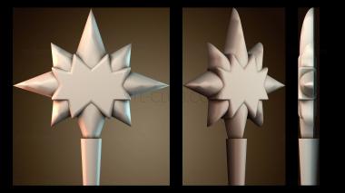 3D модель Звезда для елки (STL)