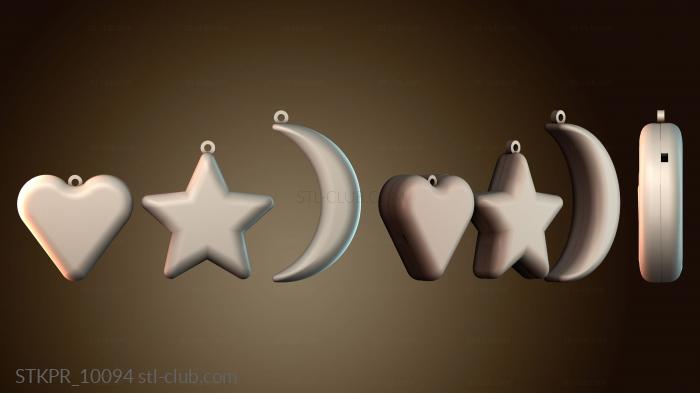 Статуэтки упрощенные Рождественское украшение на елку