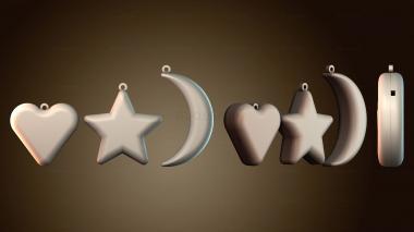 3D модель Рождественское украшение на елку (STL)