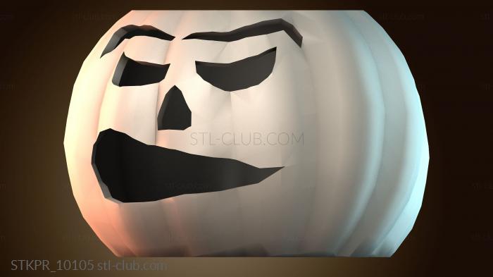 Статуэтки упрощенные Тыква на Хэллоуин подсвечник