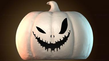 3D модель Джон Тыква Хэллоуин (STL)