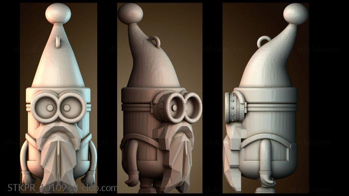 Статуэтки упрощенные Миньон Санта