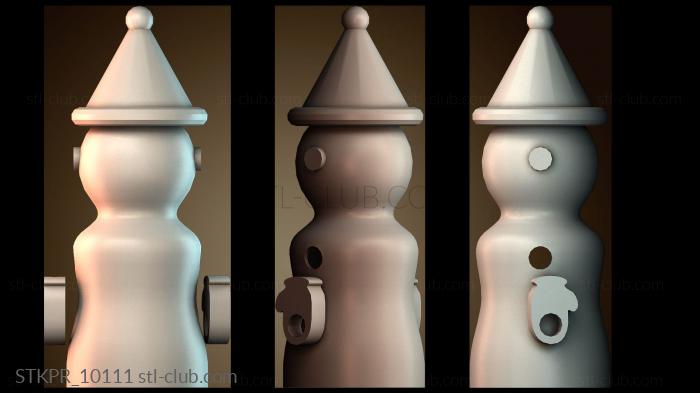 Статуэтки упрощенные Person Bank Санта