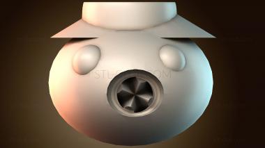 3D модель Подсвечник в форме тыквы (STL)