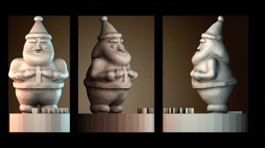 3D модель Открывалка для подарков Санты (STL)