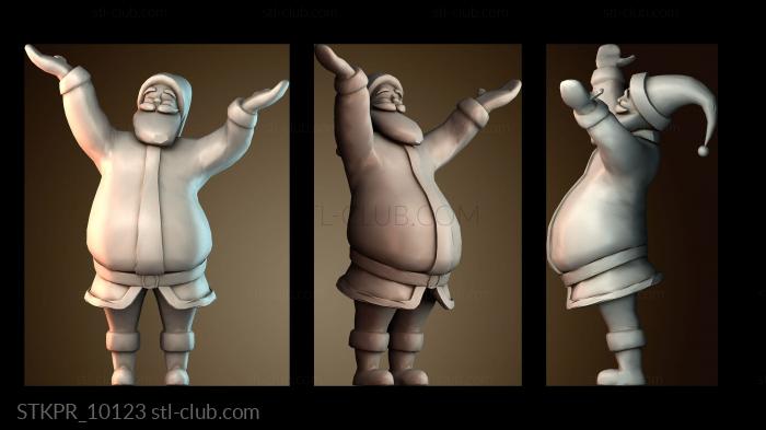 Статуэтки упрощенные Санта