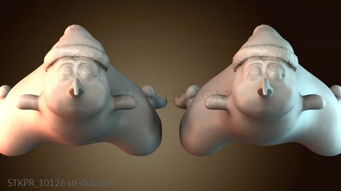 Статуэтки упрощенные Санта Киви