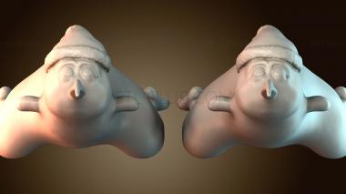 3D модель Санта Киви (STL)