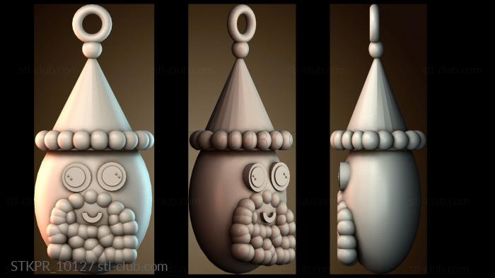 Статуэтки упрощенные Санта украшение