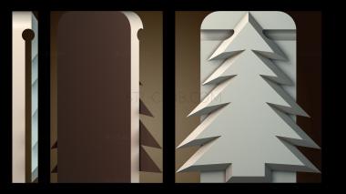 3D модель Зажим для рождественской открытки (STL)