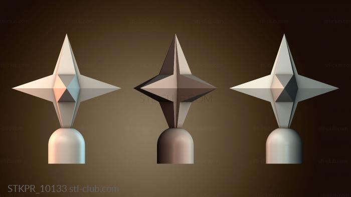 Геометрическая скульптура «Звезда»