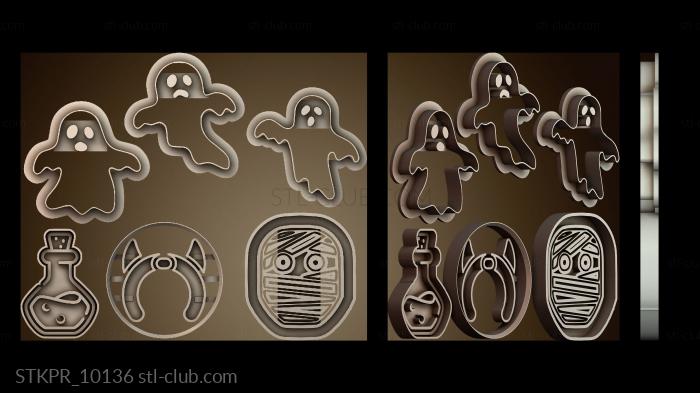 Формочки для печенья на Хэллоуин