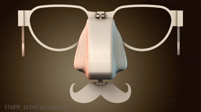 Причудливая иллюстрация лица