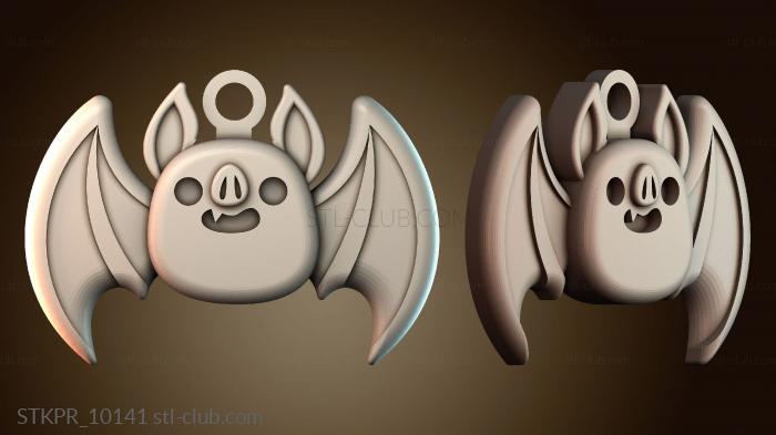 Милая подвеска в виде летучей мыши