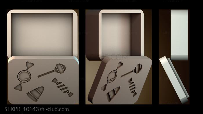 Дизайн коробки для конфет