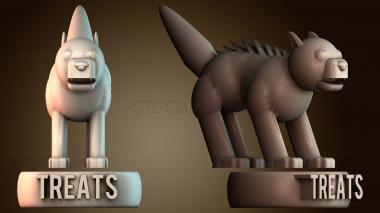 3D модель Хэллоуинский кот (STL)