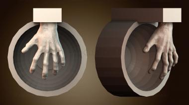 3D модель Скульптура «Тянущаяся рука» (STL)