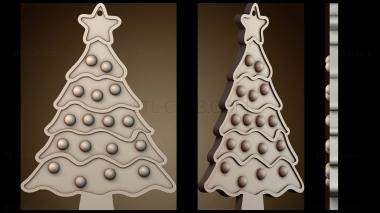 3D модель Украшение для рождественской елки (STL)