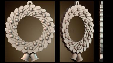 3D модель Декоративный дизайн венка (STL)