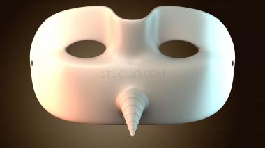 3D модель Причудливая фантазийная маска (STL)