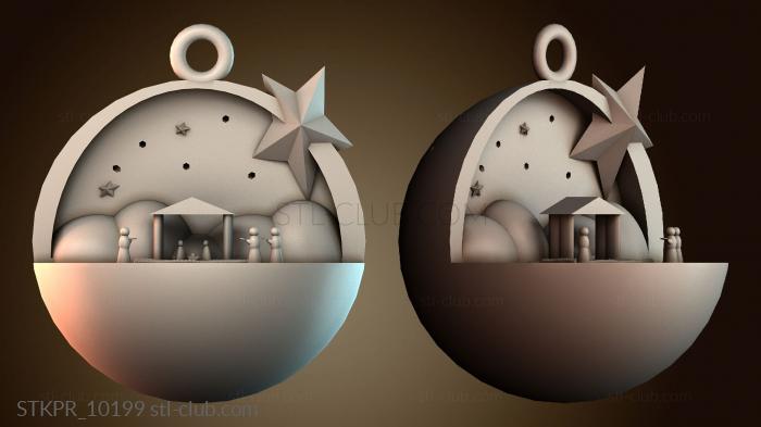 Статуэтки упрощенные Дизайн праздничного украшения