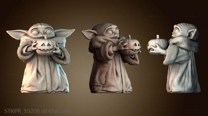 Статуэтки упрощенные Дитя — выпуск на Хэллоуин