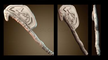 3D модель Изысканное племенное оружие (STL)