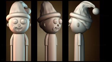 3D модель Рождественский Морти (STL)