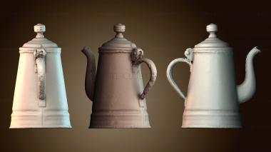 3D модель Винтажный чайник (STL)