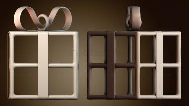 3D модель Упакованная подарочная коробка (STL)