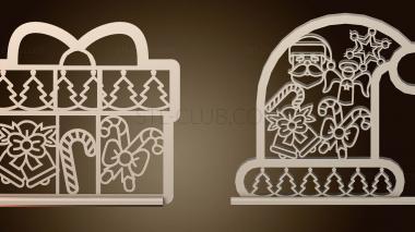 3D модель Дизайн рождественских украшений (STL)