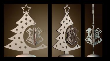 3D модель Украшение для рождественской елки (STL)