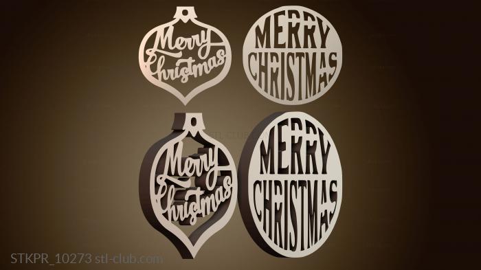 Статуэтки упрощенные Дизайн рождественских украшений