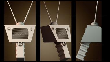 3D модель Дизайн ретро телевизора (STL)