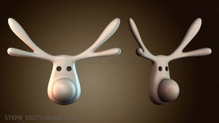 Статуэтки упрощенные Мультяшный дизайн лося