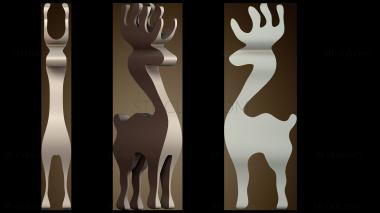 3D модель Простой олень (STL)