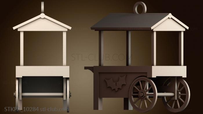 Статуэтки упрощенные Дизайн винтажной тележки