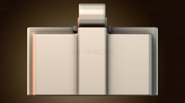 3D модель Стилизованная дверная петля (STL)