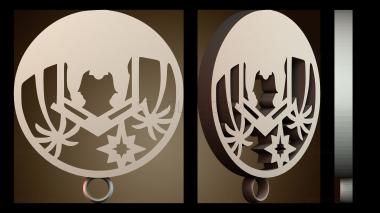 3D модель Декоративный подвесной дизайн (STL)