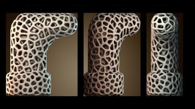 3D модель Решетчатая шарнирная конструкция (STL)