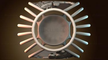 3D модель Уникальная декоративная тарелка (STL)