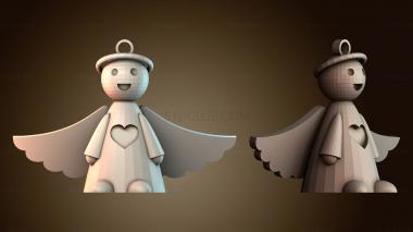 3D модель Фигурка веселого ангела (STL)
