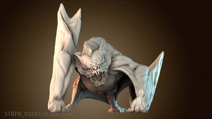 Статуэтки упрощенные Ужасная летучая мышь