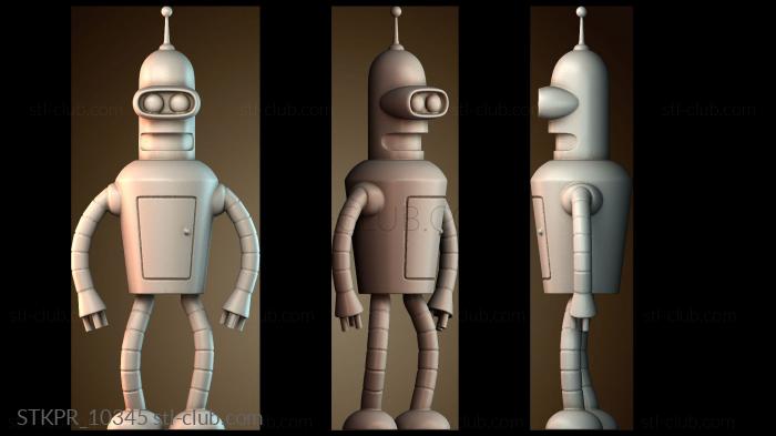 Статуэтки упрощенные Футурама Бендер