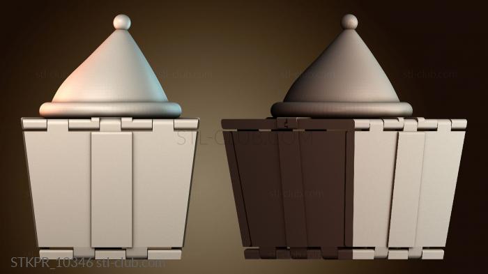 Статуэтки упрощенные Декоративный ящик для хранения