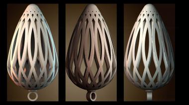 3D модель Декоративный подвесной дизайн (STL)