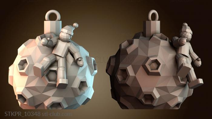 Статуэтки упрощенные Подвеска «Исследователь астероидов»