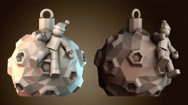 3D модель Подвеска «Исследователь астероидов» (STL)