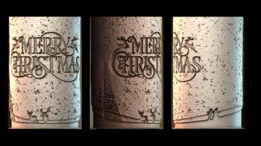 3D модель Веселый рождественский декор (STL)